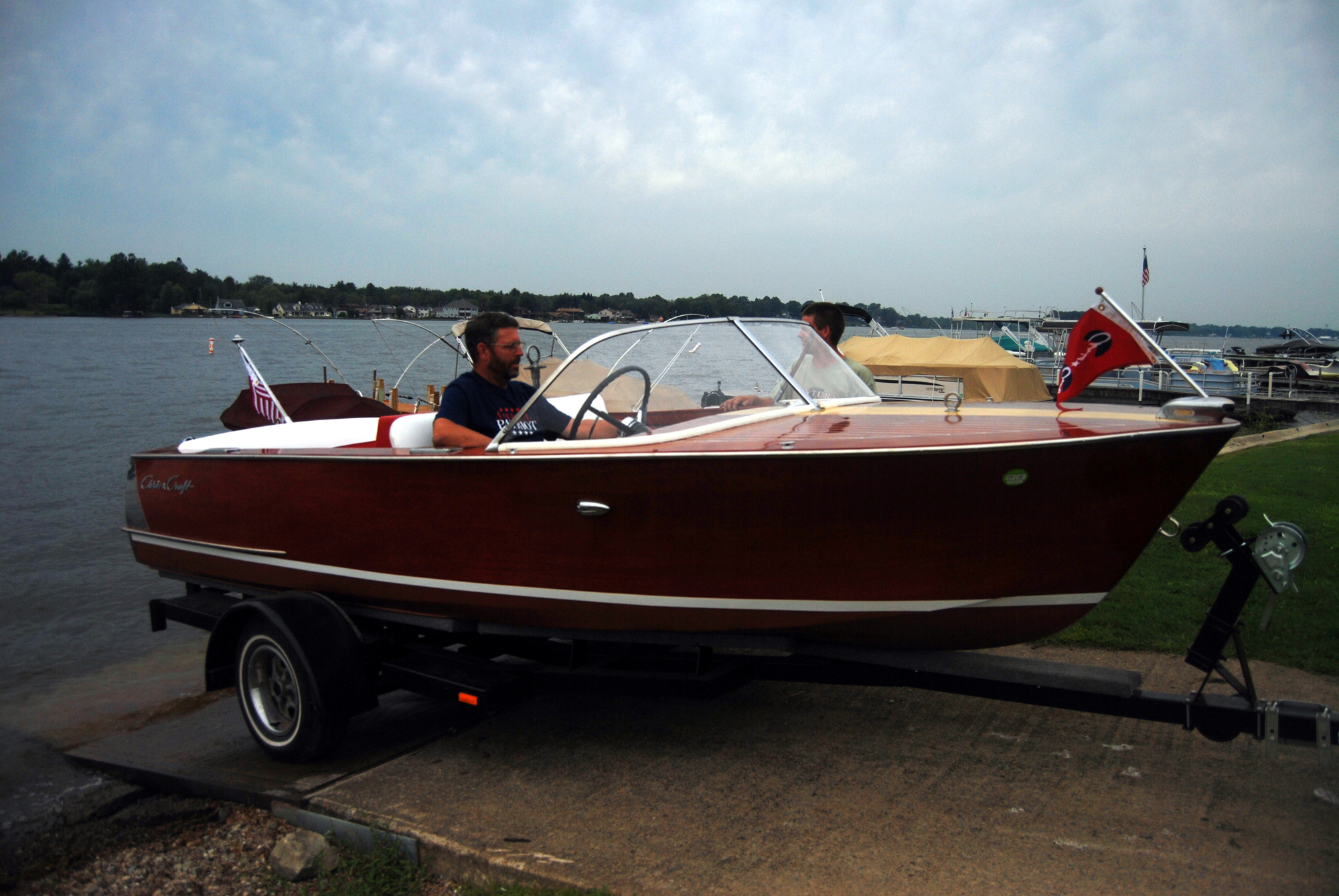 1959 chris craft ski boat 17 underwent a complet ...